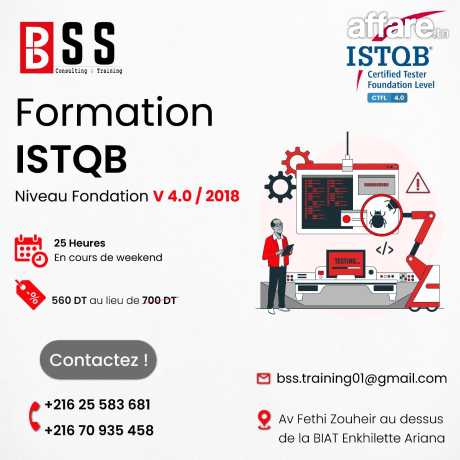 formation certifiante #ISTQB Foundation Level (V4.0/V2018)