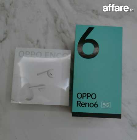 Oppo Reno 6 5G + écouteurs sans fil