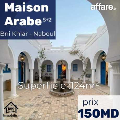 Maison arabe à Beni Khiar à vendre 51355351