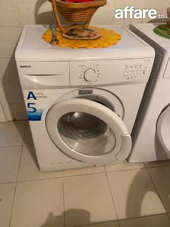 Machine à laver Beko 5kg d'occasion, fonctionnelle 