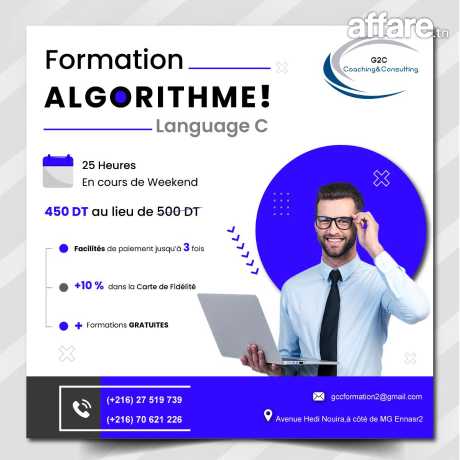 Formation Algorithmique et Programmation C