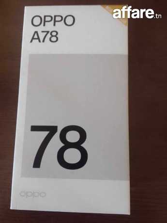 Oppo A78 à vendre 
