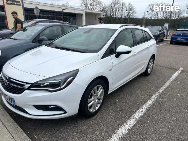Opel astra blanche sport 