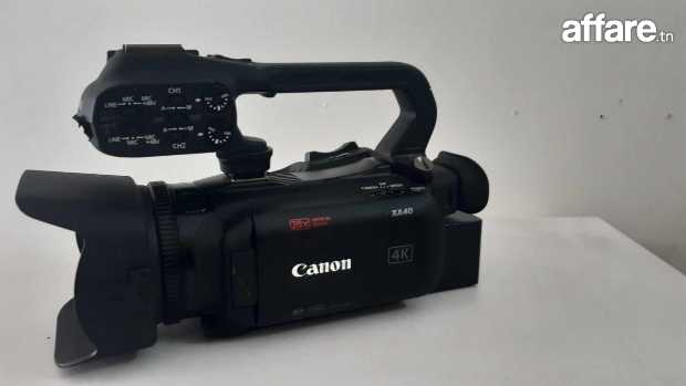 Vente - Caméscope 4k Canon XA40