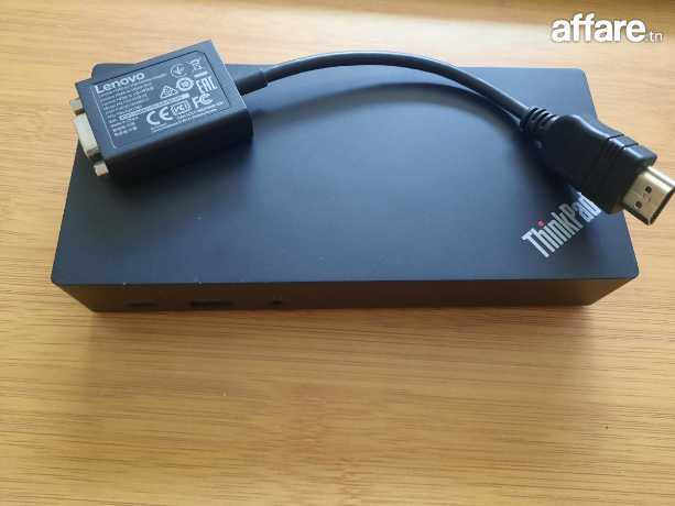 Lenovo ThinkPad USB-C Dock Gen 2 avec Fil USB 3.2 Gen 1 (3.1