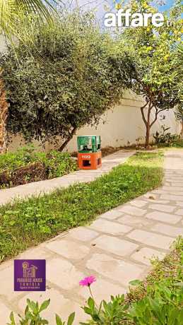 Bhar lazrak Villa avec jardin et garage 
