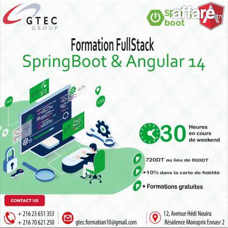 Formation FullStack: Spring_Boot & Angular 14