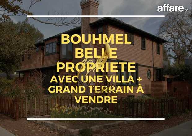 A vendre une villa à Boumhel