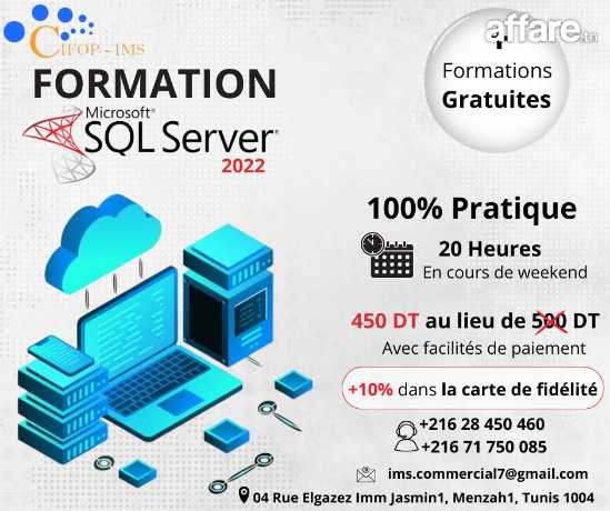 Formation SQL Server