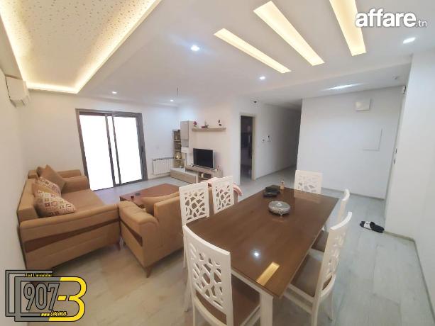 A louer un appartement S+3 meublé à Menzah 9c