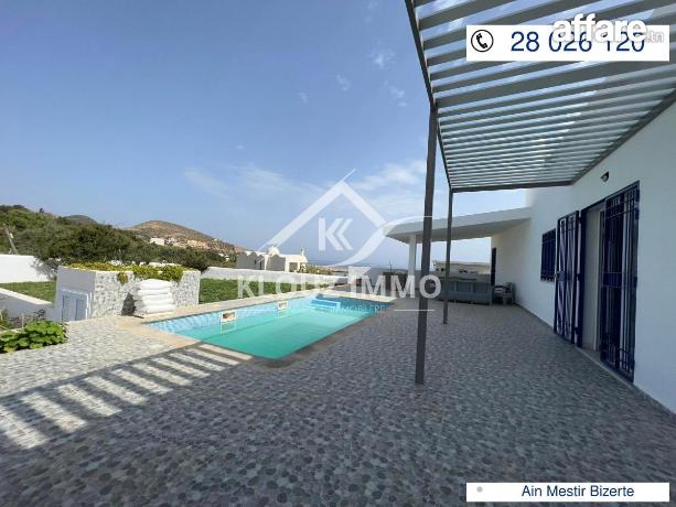 Réf DM7270 A Louer Une Luxueuse Villa à Ain Mestir Bizerte