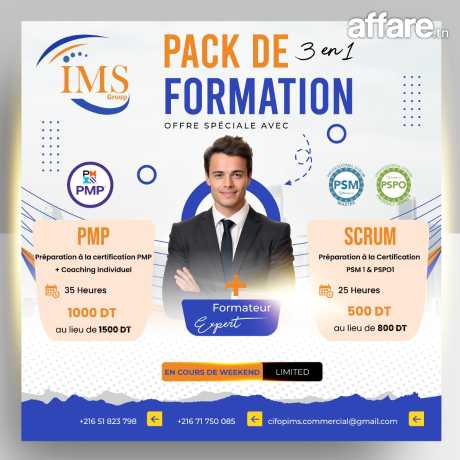 Pack Formation Scrum & PMP