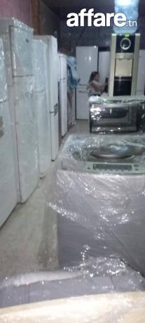 Des réfrigérateurs et congélateurs et machine à laver 