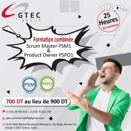 Formation Scrum Master et Product Owner