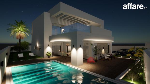 Villa neuve à vendre à la zone touristique Mezraya- Réf V640
