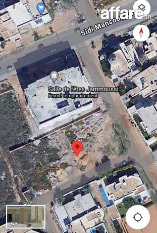 895m2 terrain a vendre rte sidi mansour Sfax