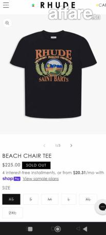 T-shirt (beach chair tee) ✨🧡