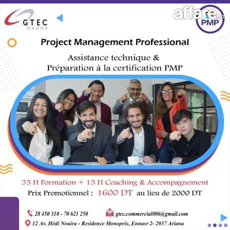 Formation Professionnel  en Project Management Professional