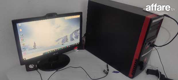 Desktop AMD 8Go RAM + Webcam HD