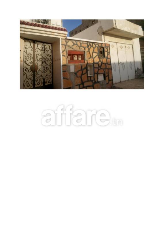 Vente de 2 villas supperposees et independantes a Gabes